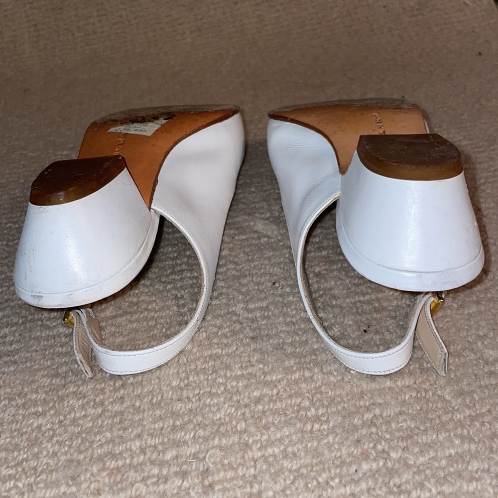 Salvatore Ferragamo Slingback Peep Toe Heels - Picture 9 of 15